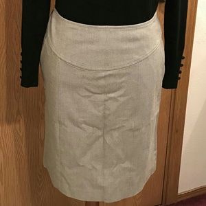 Banana Republic Gray Stretch Pencil Skirt